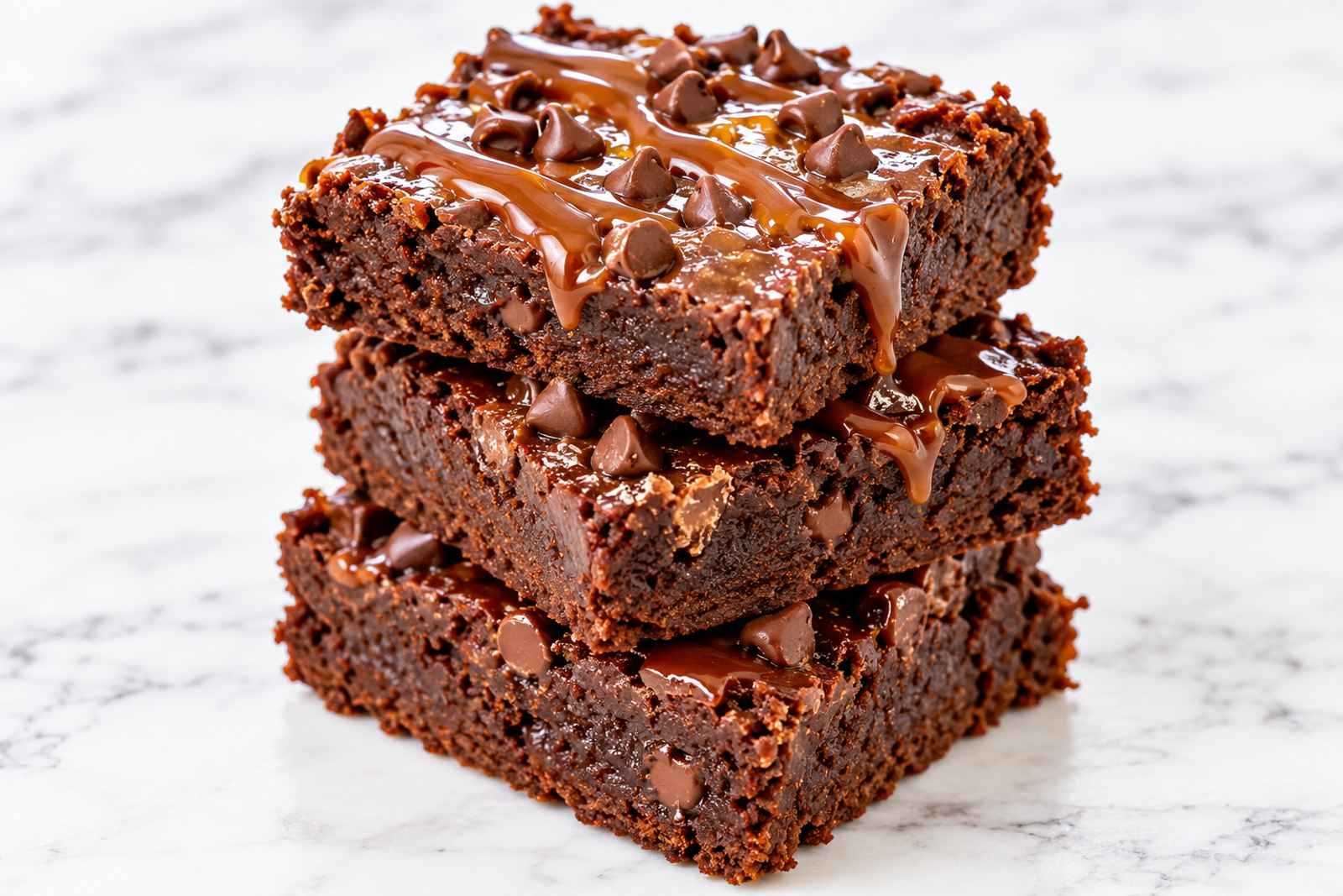 Caramel Chocolate Chip Brownies Caramel Chocolate Chip Brownies