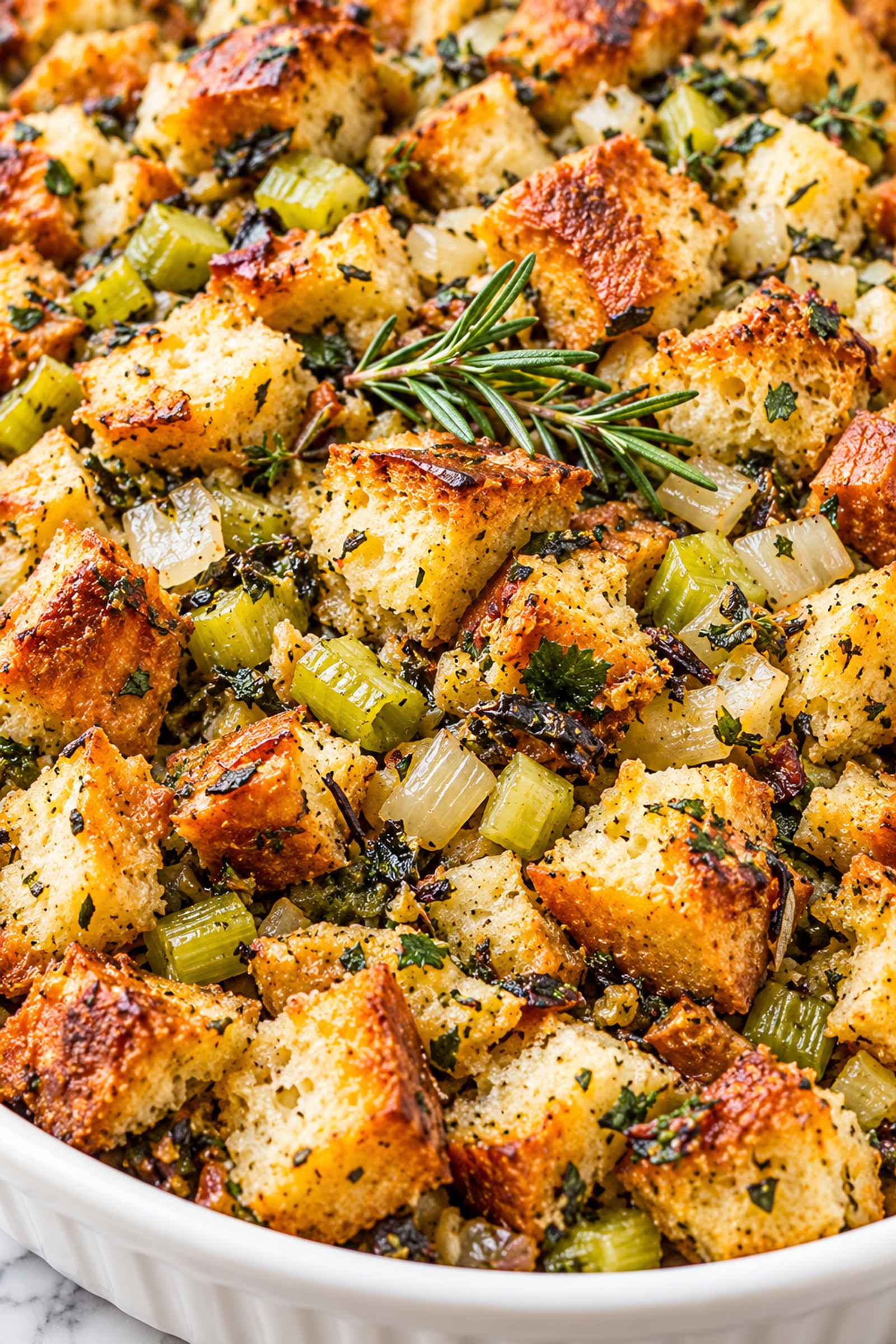 Traditional Homemade Thanksgiving Stuffing